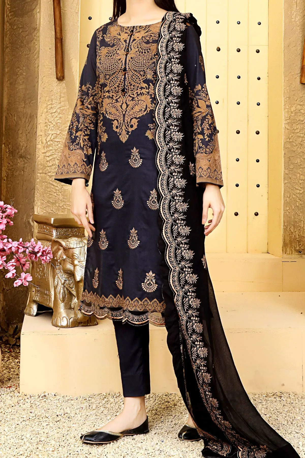 3 PIECE DIGITAL PRINT LAWN| DPC-201