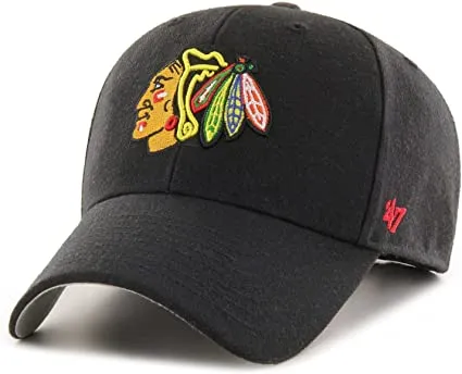 47 Brand NHL MVP Adjustable Hat - Chicago Blackhawks