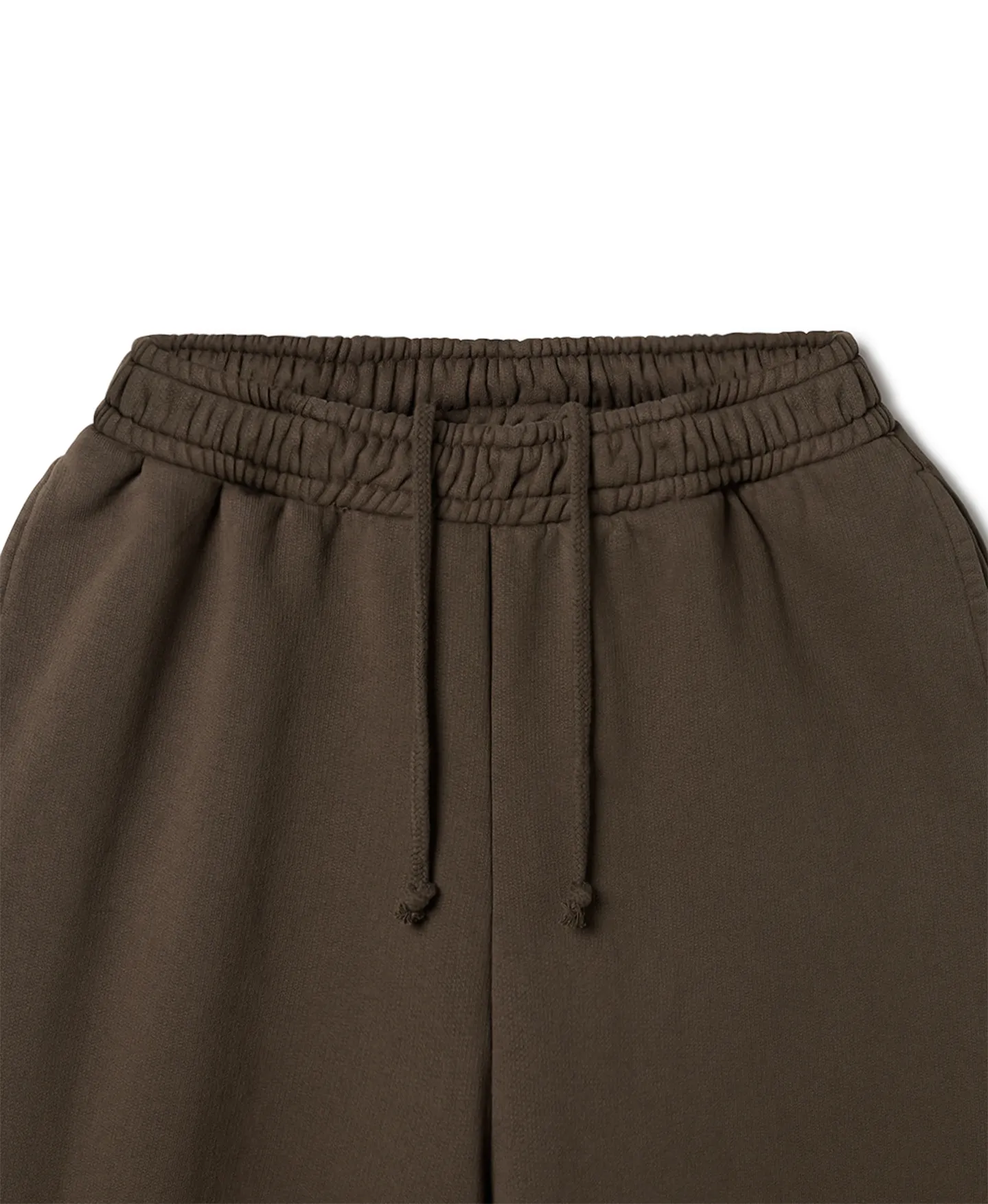 600 GSM 'Mocha Brown' Straight-leg Pants