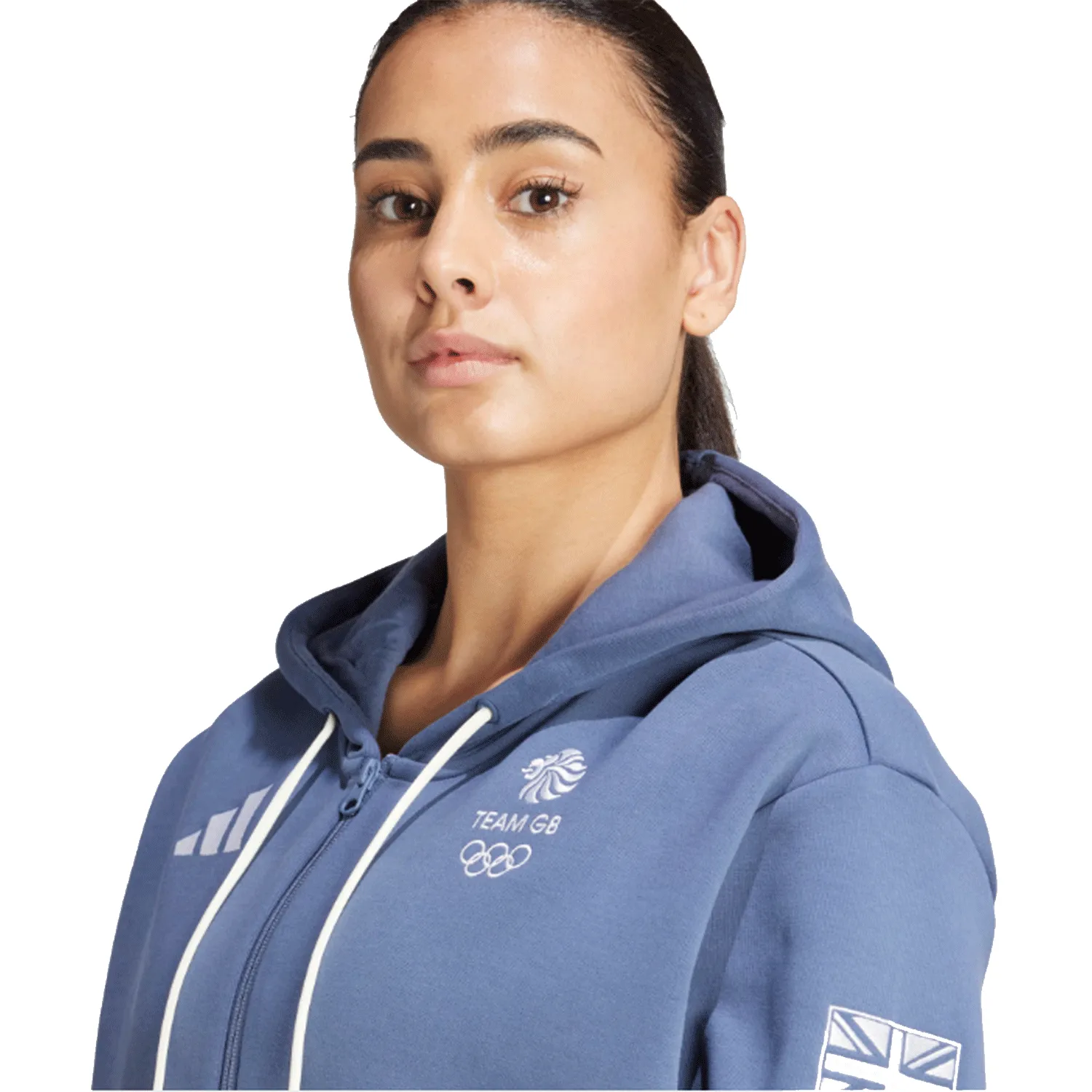 adidas Team GB Women's Hoodie Blue