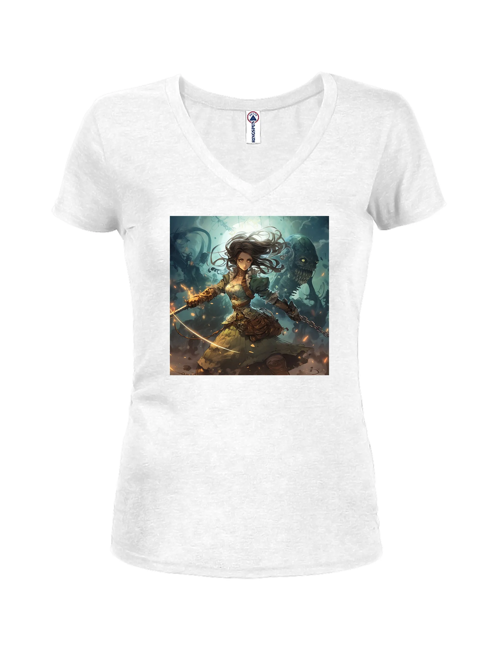 Adventuress Juniors V Neck T-Shirt