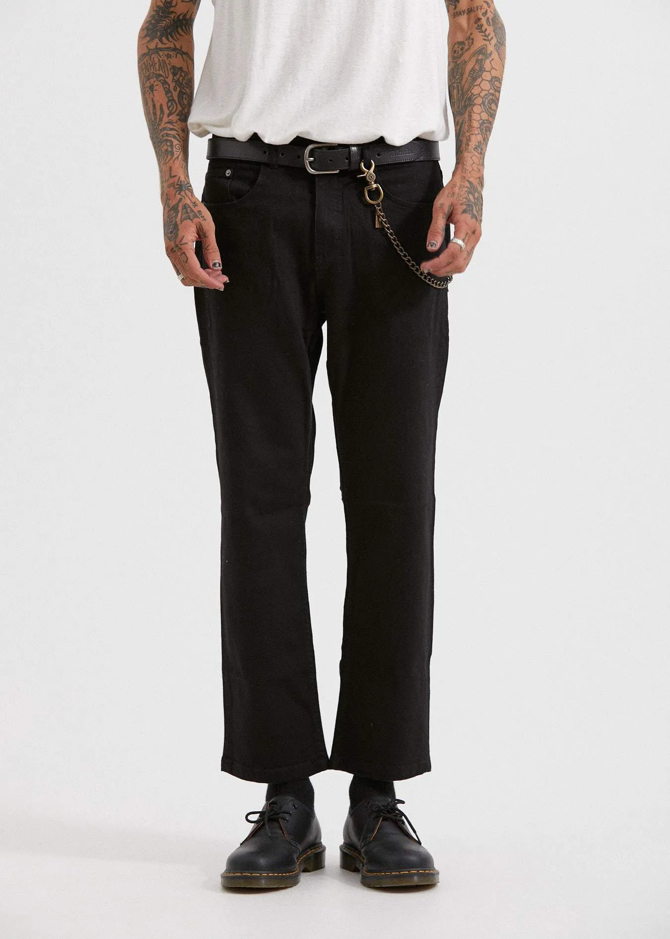 Afends Mens Ninety Twos - Relaxed Fit Denim Jeans