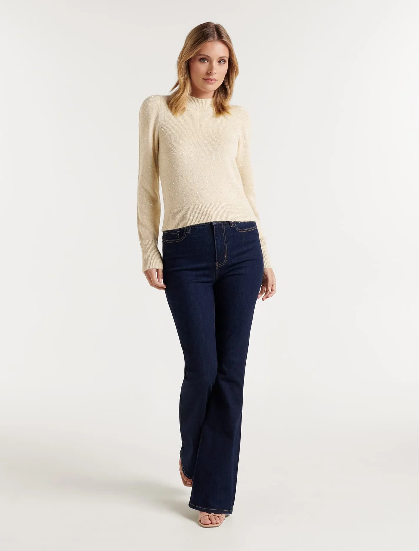 Amalia Sequin Knit Jumper