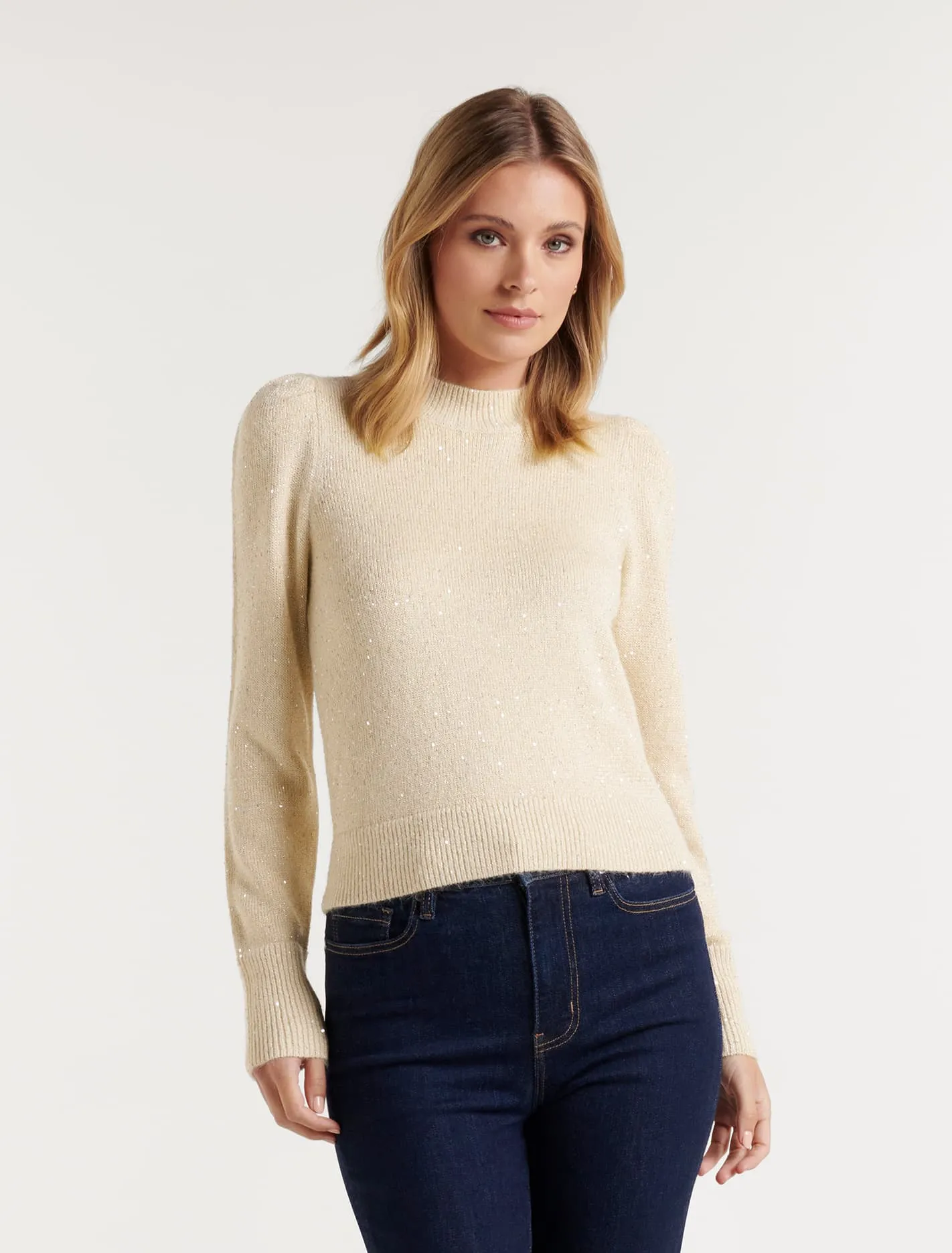 Amalia Sequin Knit Jumper