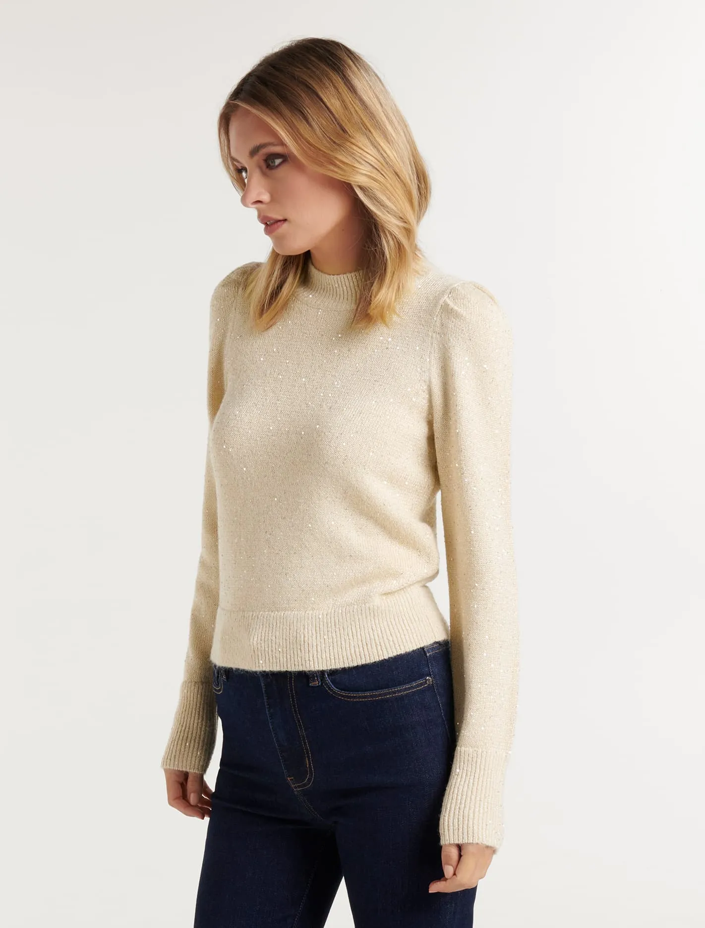 Amalia Sequin Knit Jumper