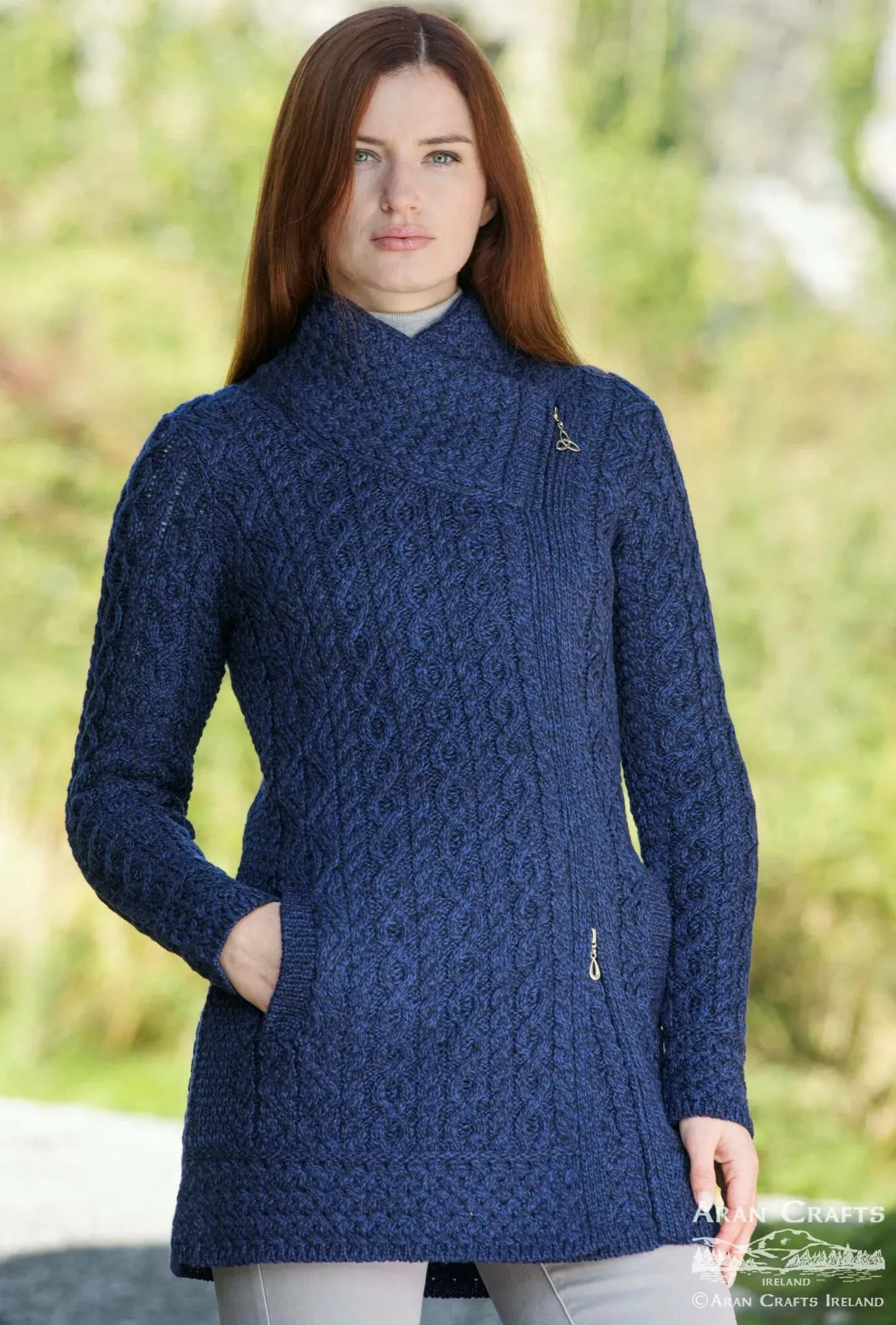 Aran- Athenry Coat - Midnight