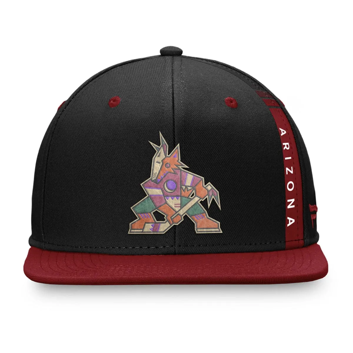 Arizona Coyotes Fanatics Authentic Pro Draft Snapback Hat