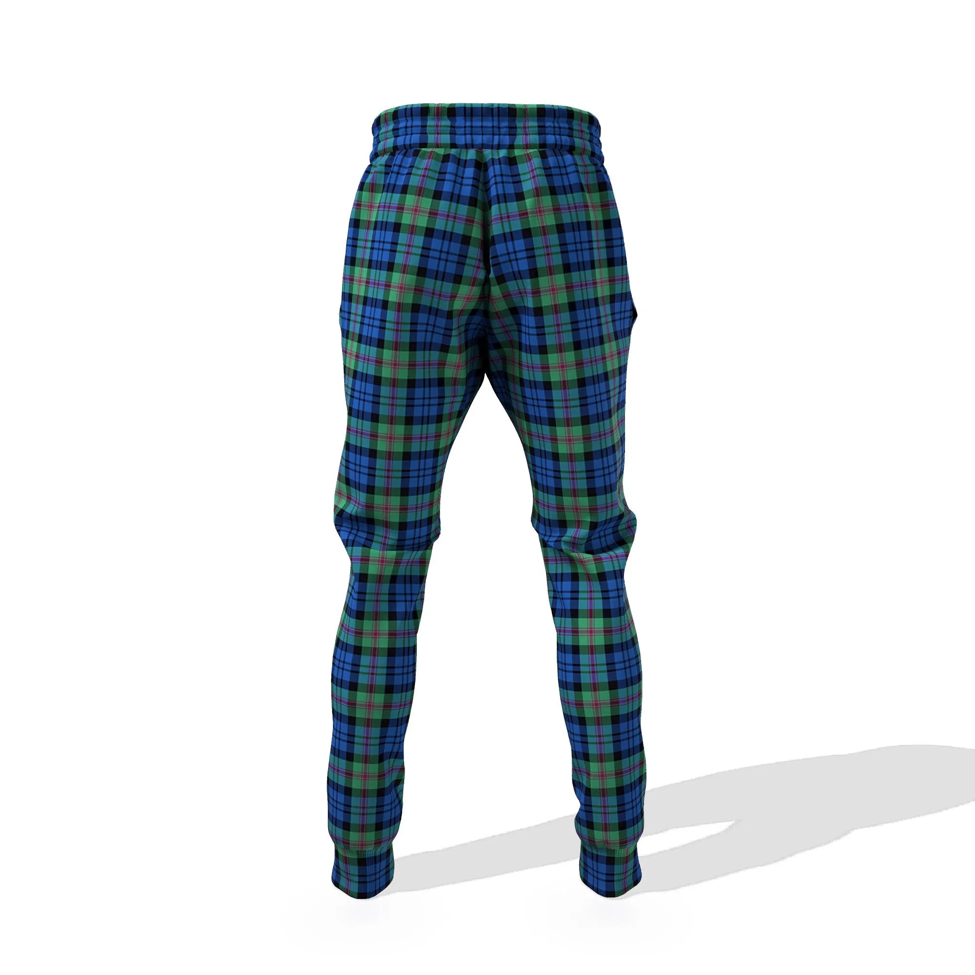 Baird Ancient Tartan Joggers Pants with Family Crest