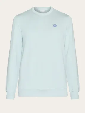 Basic badge sweat - Gray Mist