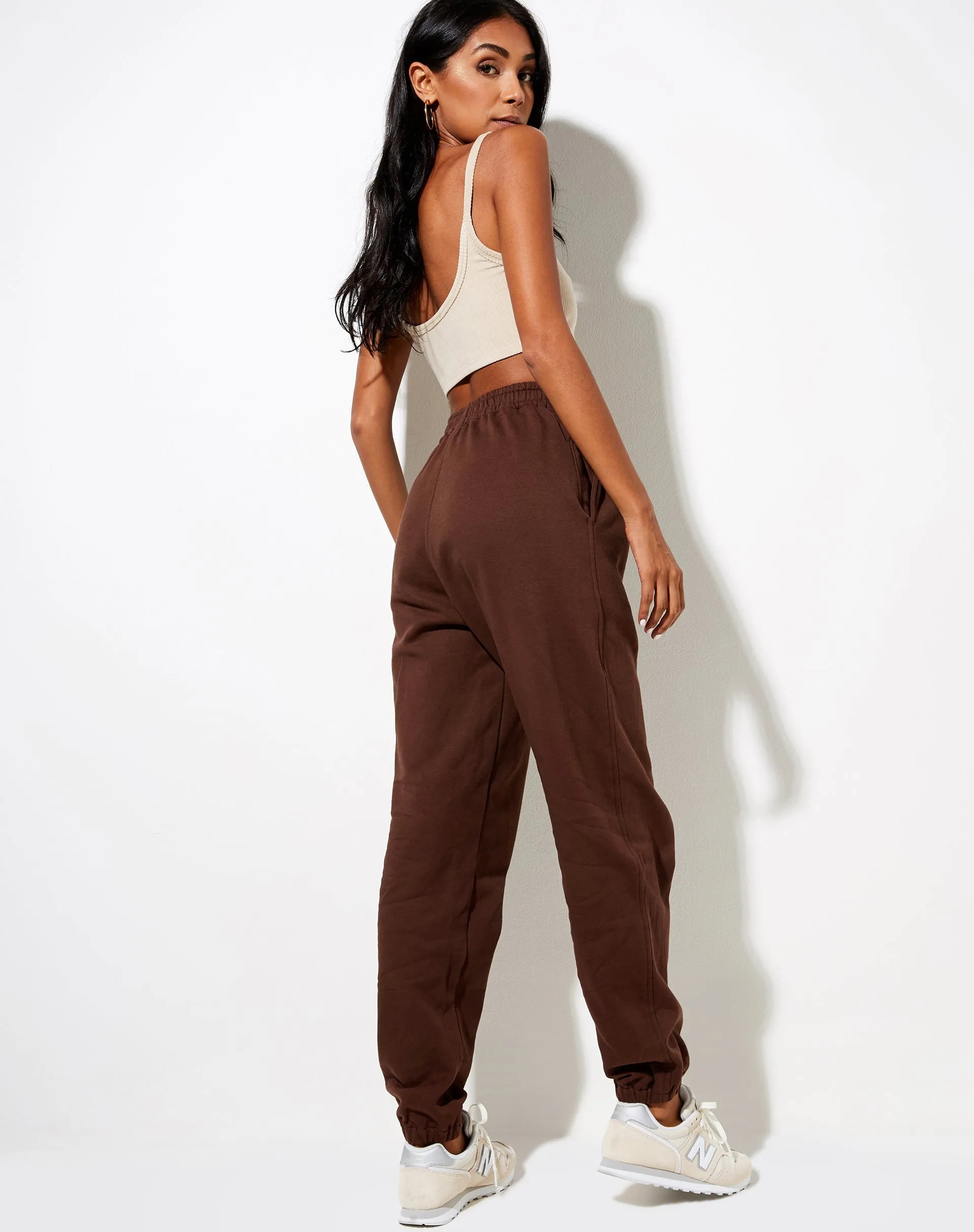 Basta Jogger in Deep Mahogany L'Amour Cherub Label Embro