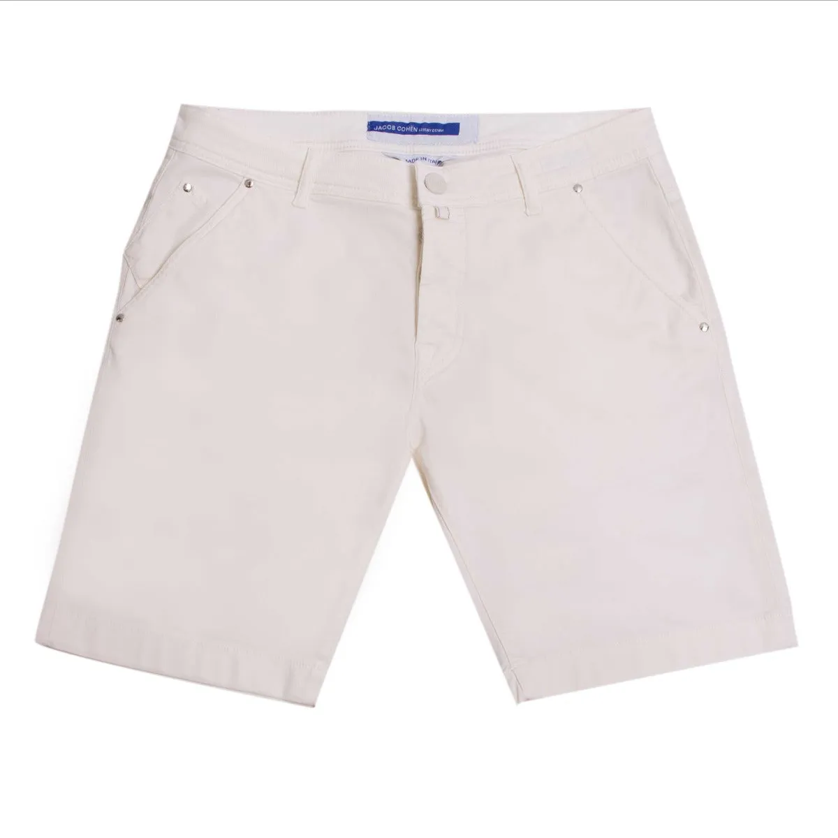 Beige Lou Five Pocket Shorts