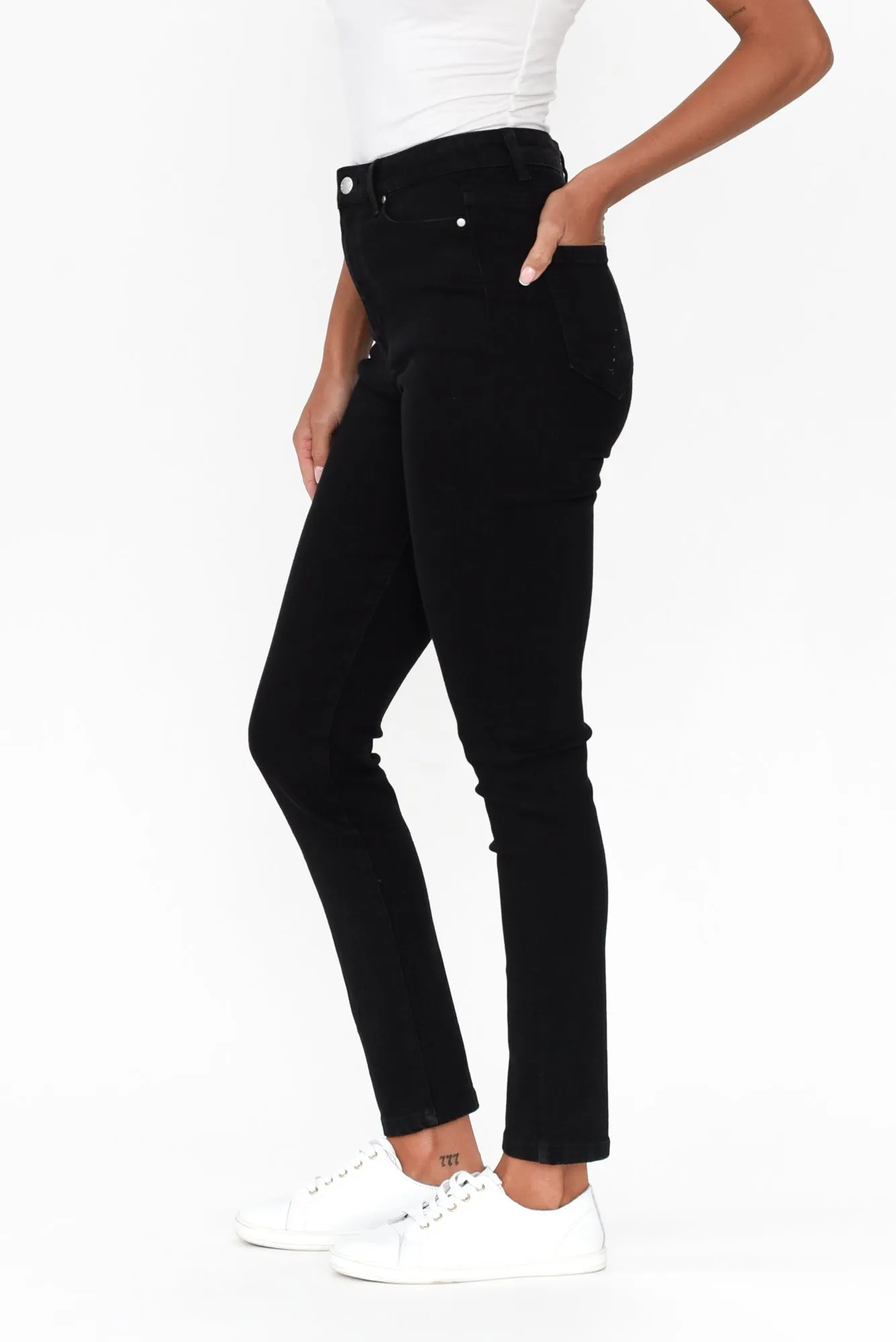 Betty Black Denim Skinny Jeans