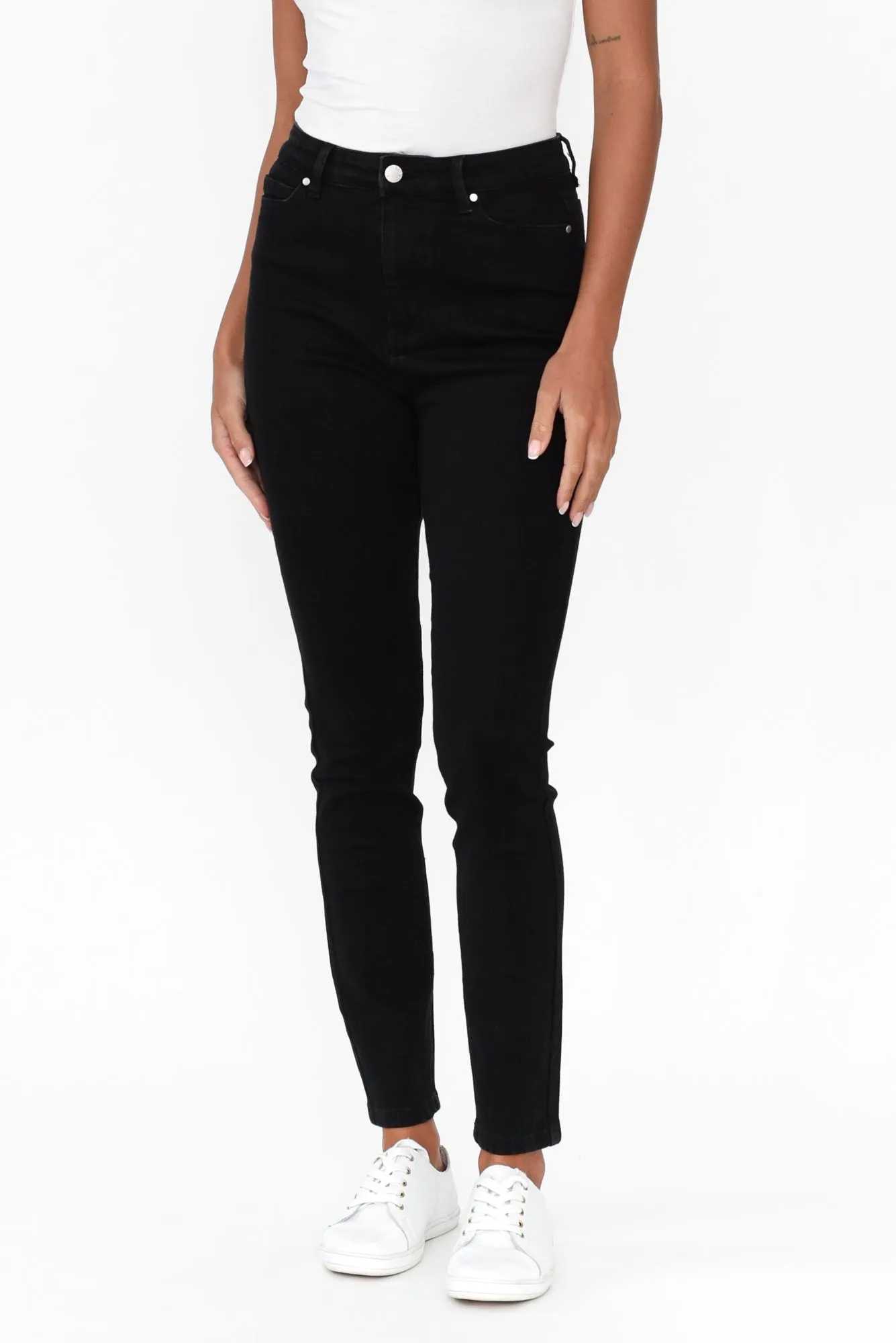 Betty Black Denim Skinny Jeans