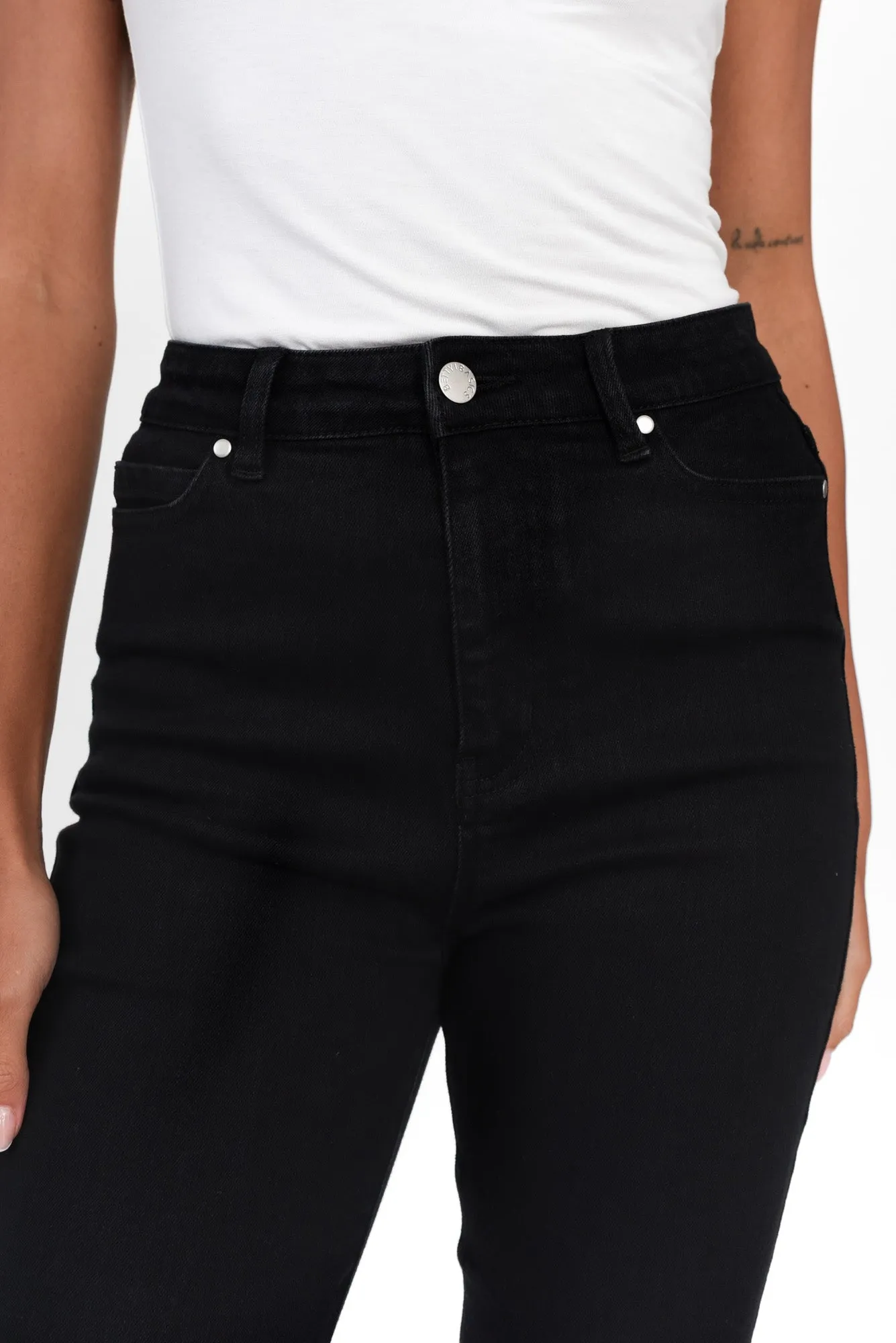 Betty Black Denim Skinny Jeans