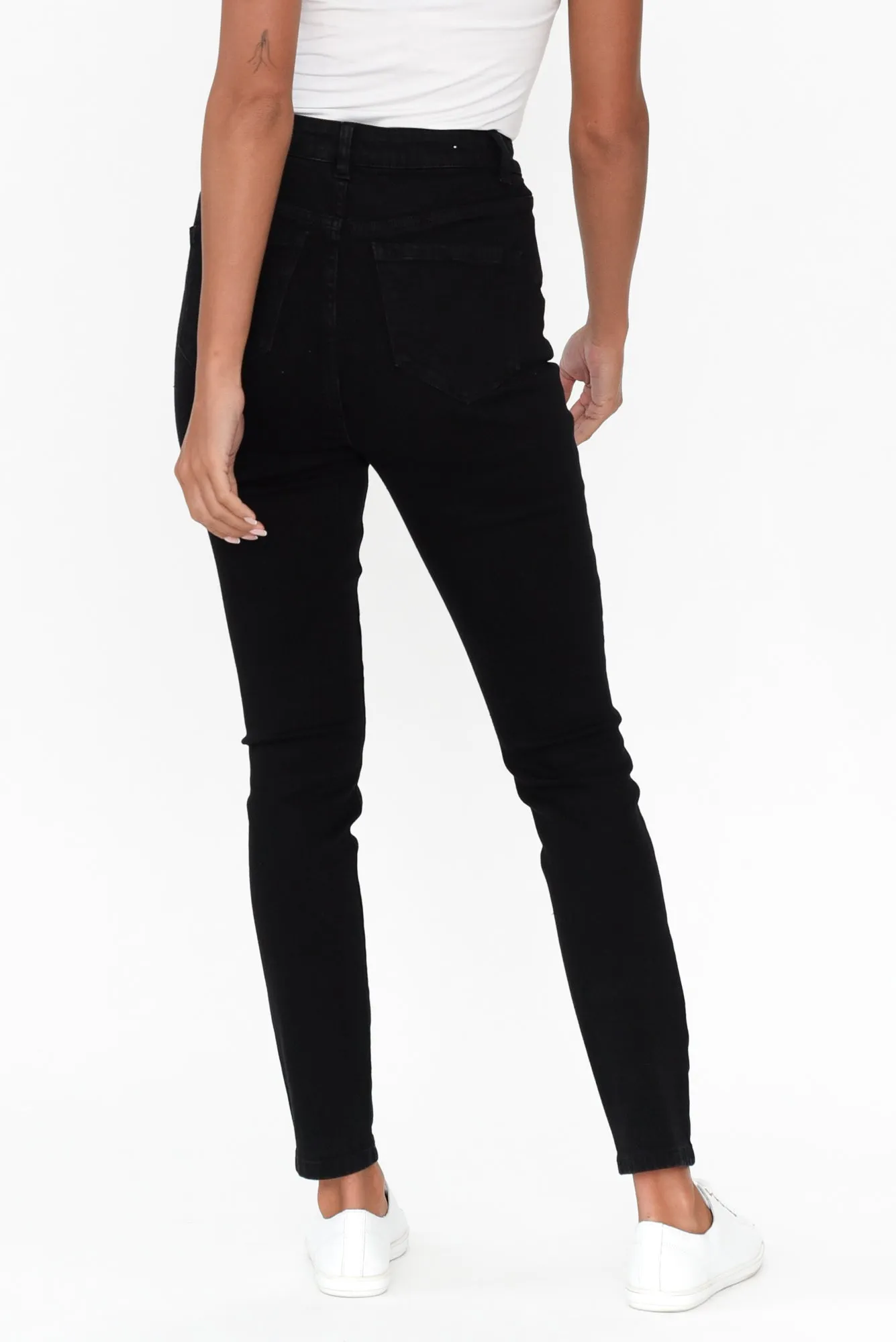 Betty Black Denim Skinny Jeans