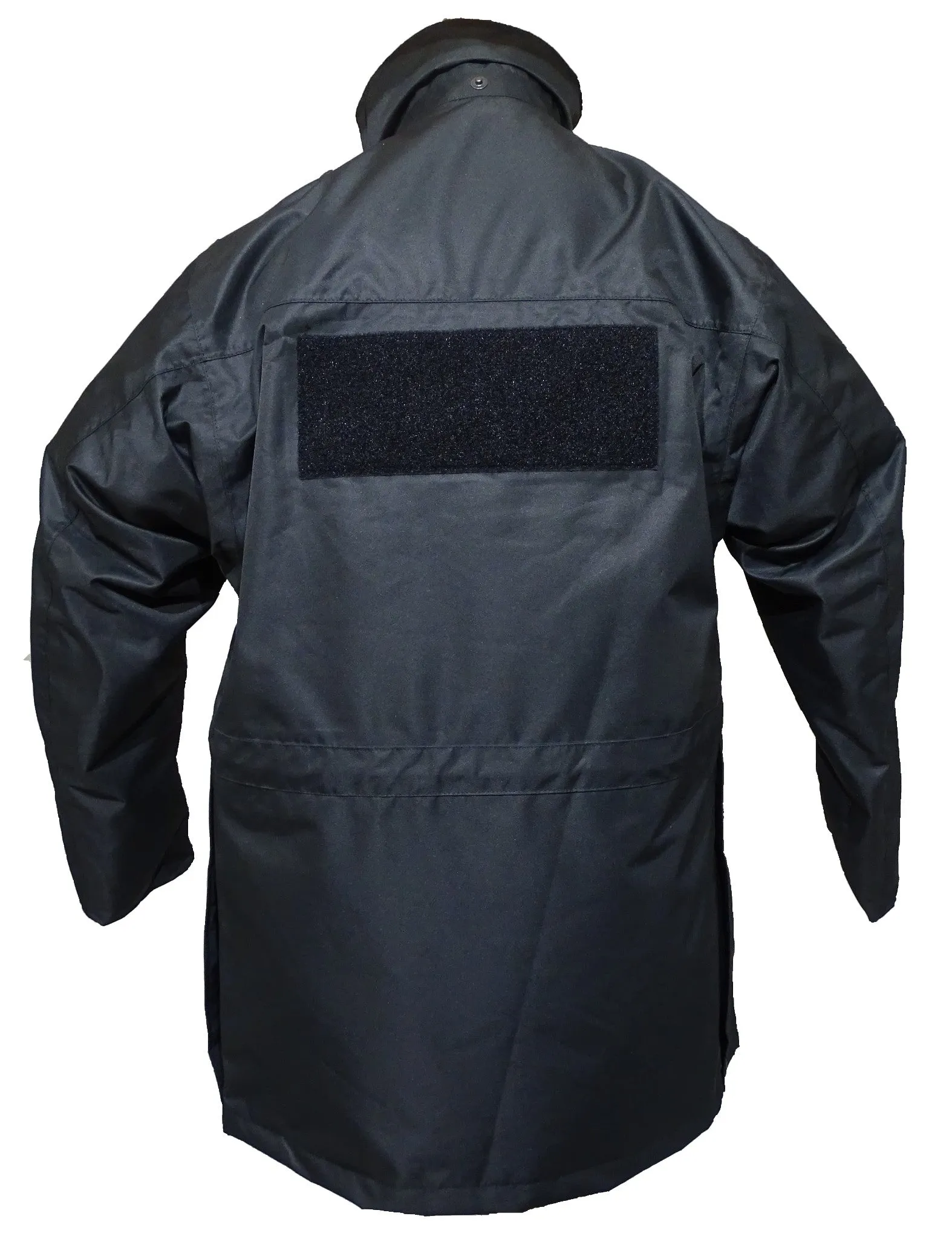 Black 3/4 Length Lightweight Waterproof Rain Coat BPC03A