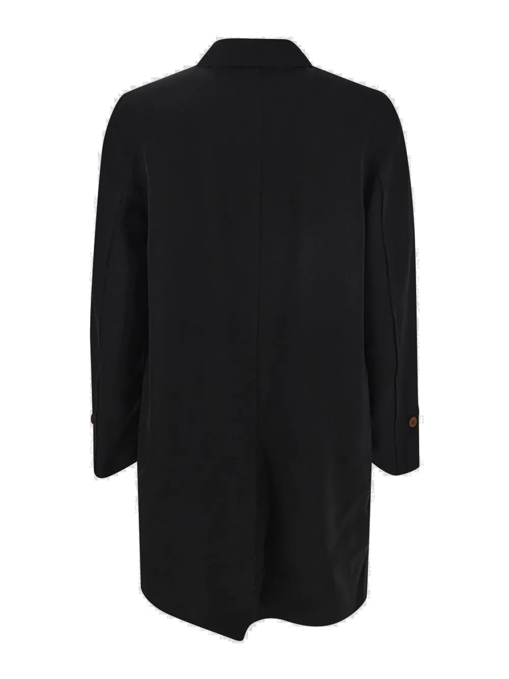 Black Comme des Garçons Button-Down Coat