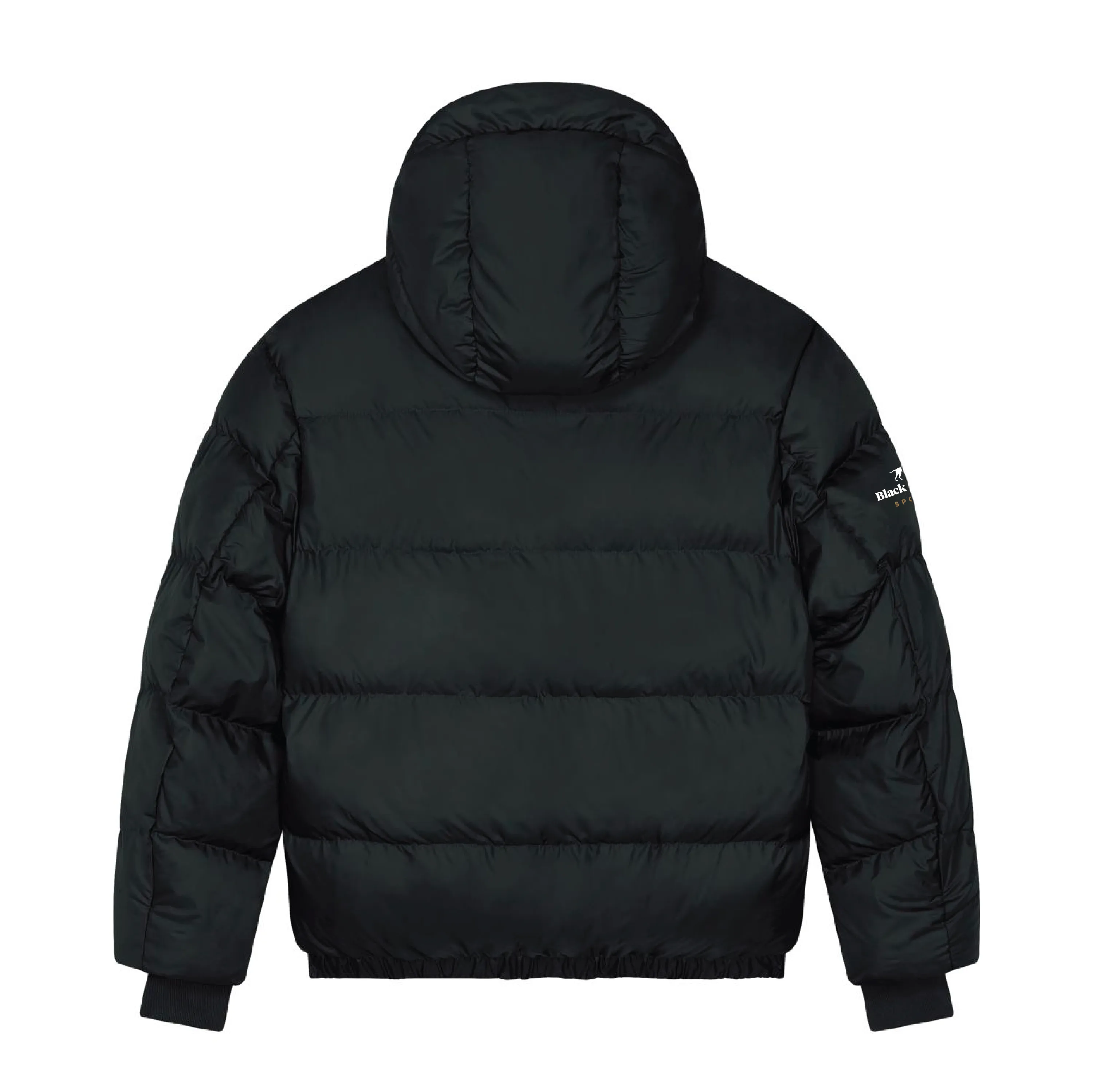 Black Hound Classic Unisex Puffer Jacket