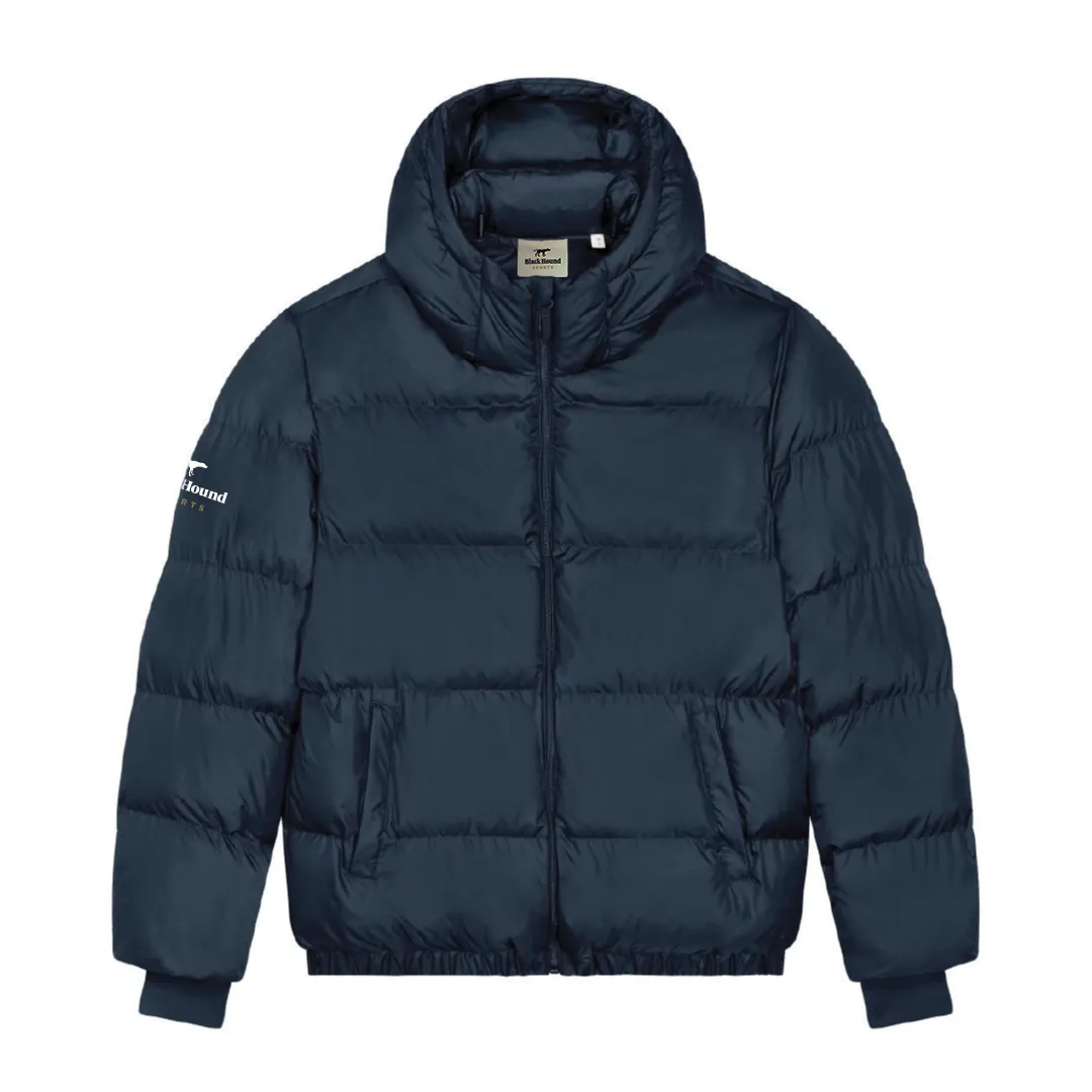 Black Hound Classic Unisex Puffer Jacket