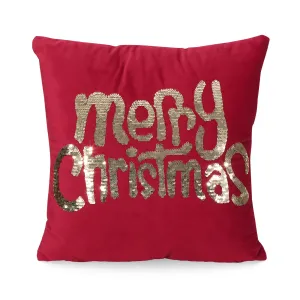 Bolivar Glam Velvet Christmas Throw Pillow