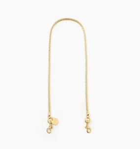 Brass Snake Chain Shoulder Strap