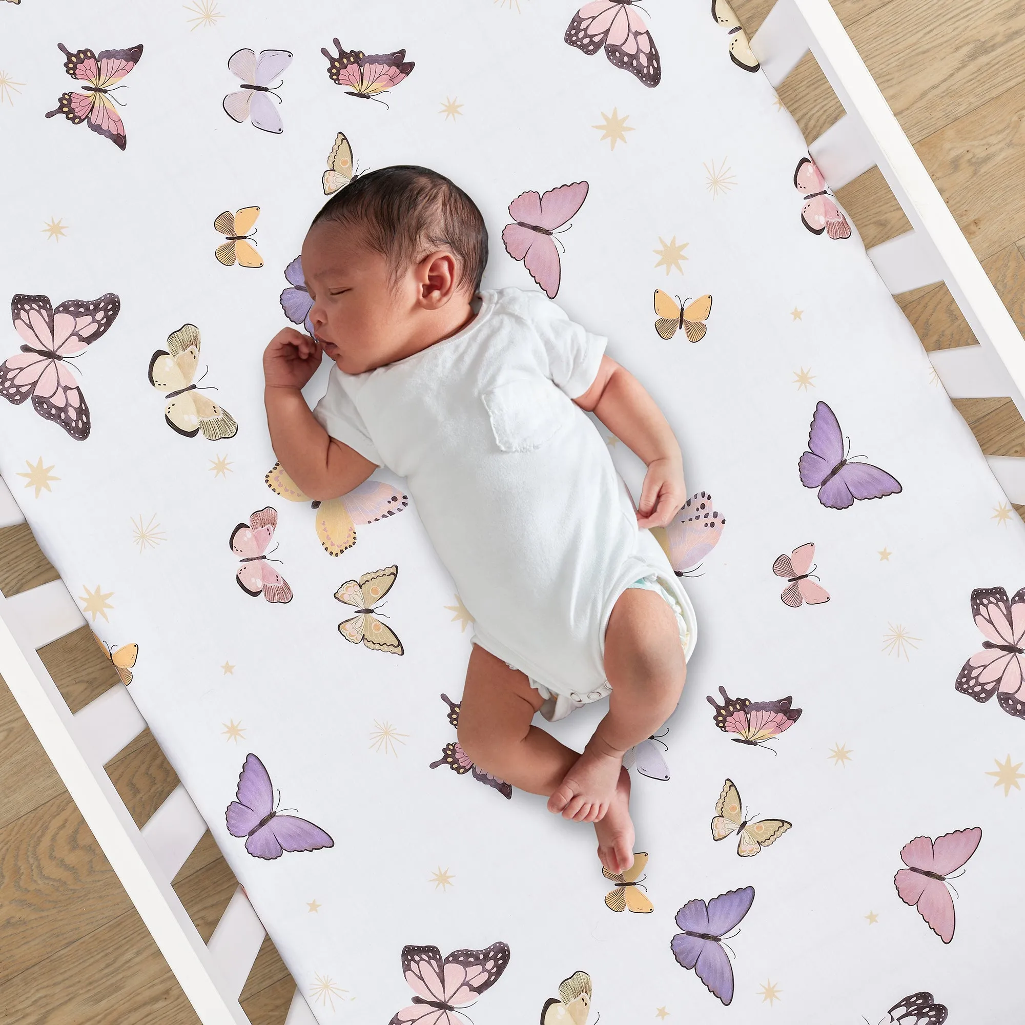 Butterfly Dreams 3-Piece Crib Bedding Set