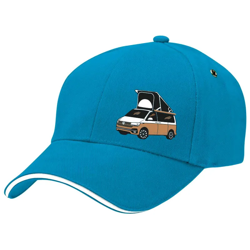 Cap - KombiLife Embroidered California VW Van Cap