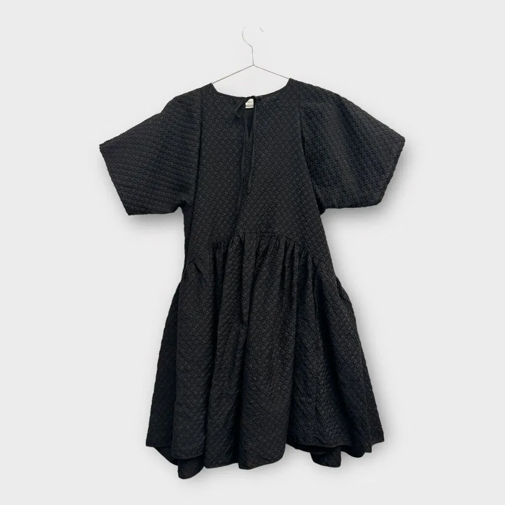 Cecile Bahnsen Black Babydoll Maxi Dress