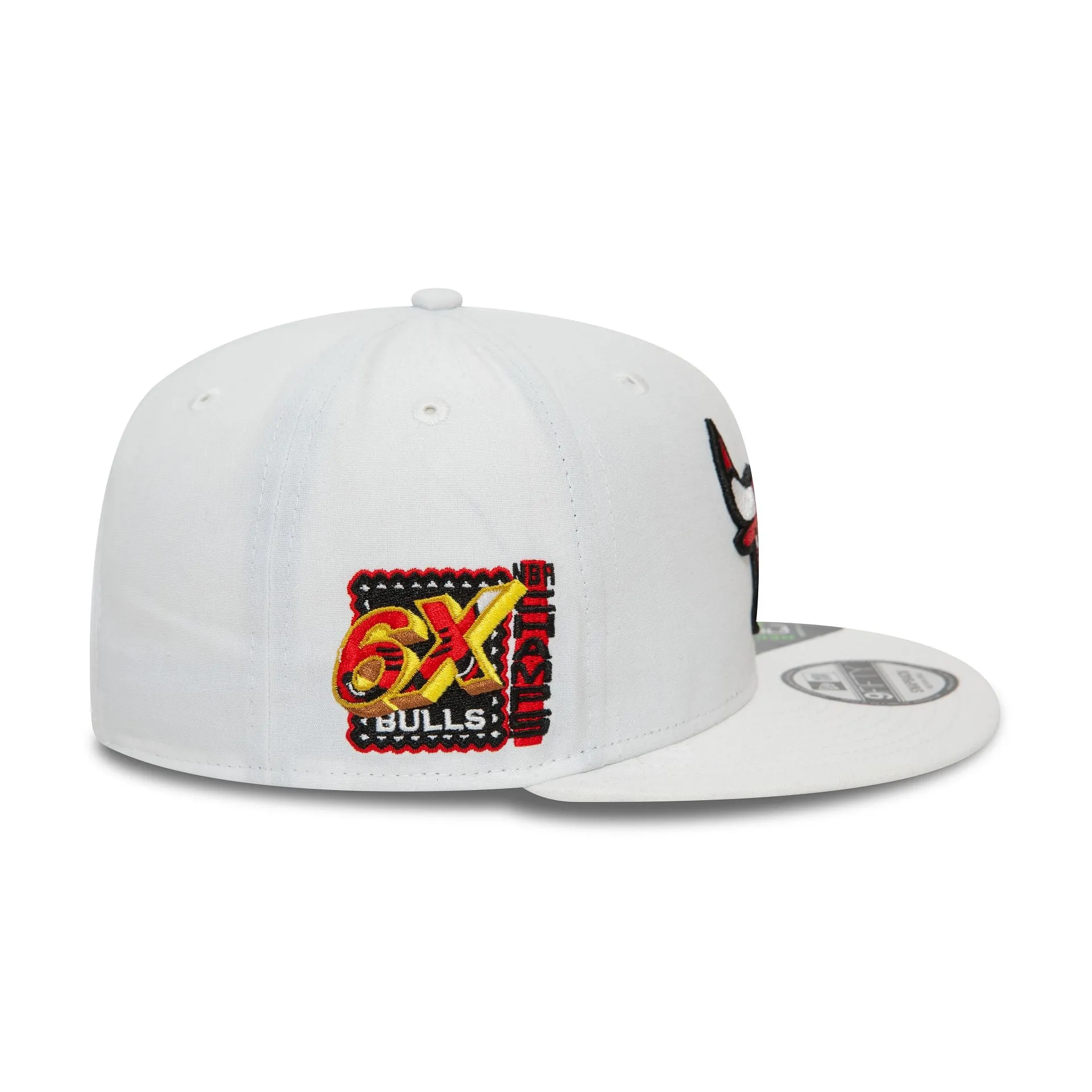 Chicago Bulls Repreve White 9FIFTY Snapback Cap