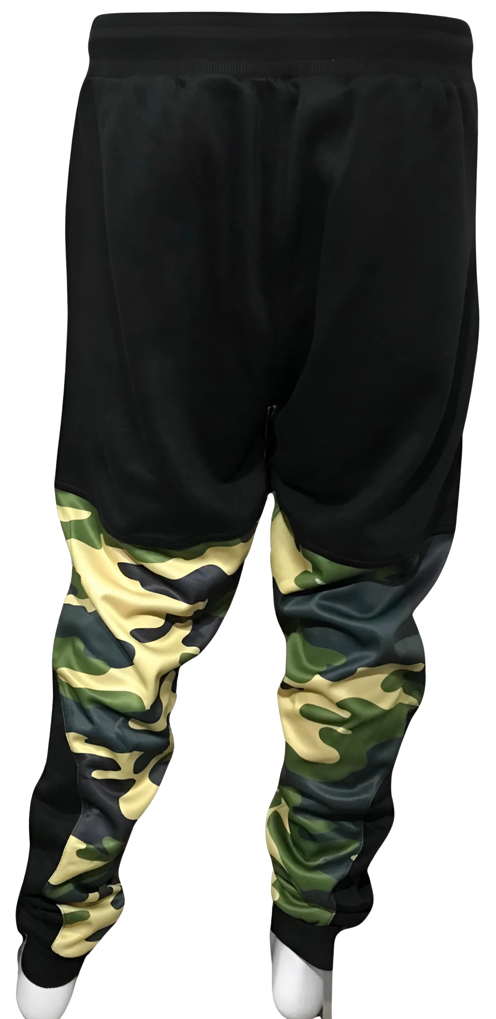 ^CHIEFIN’ ADI-FEATHER^ (GREEN CAMOUFLAGE) LUX JOGGER SWEATPANTS (CUT & SEW)