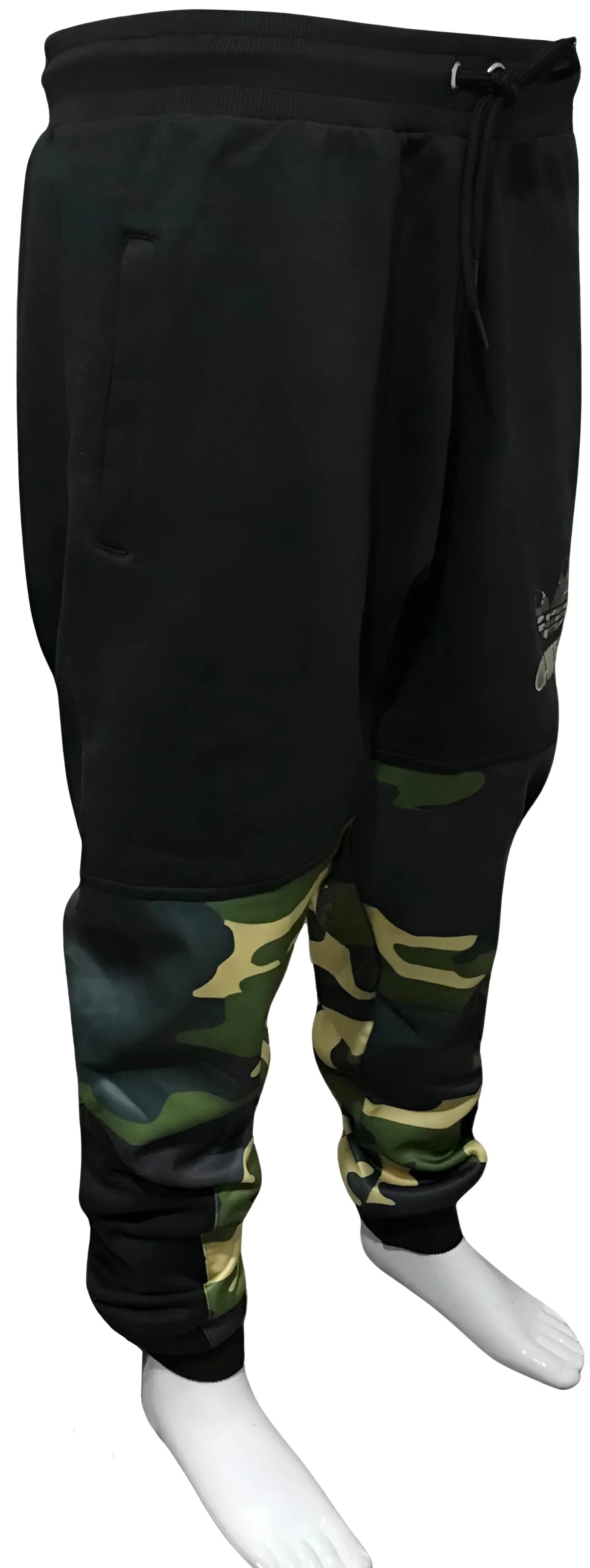 ^CHIEFIN’ ADI-FEATHER^ (GREEN CAMOUFLAGE) LUX JOGGER SWEATPANTS (CUT & SEW)