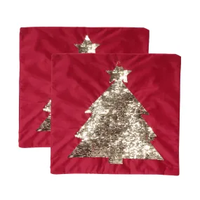 Cibola Glam Velvet Christmas Throw Pillow Cover