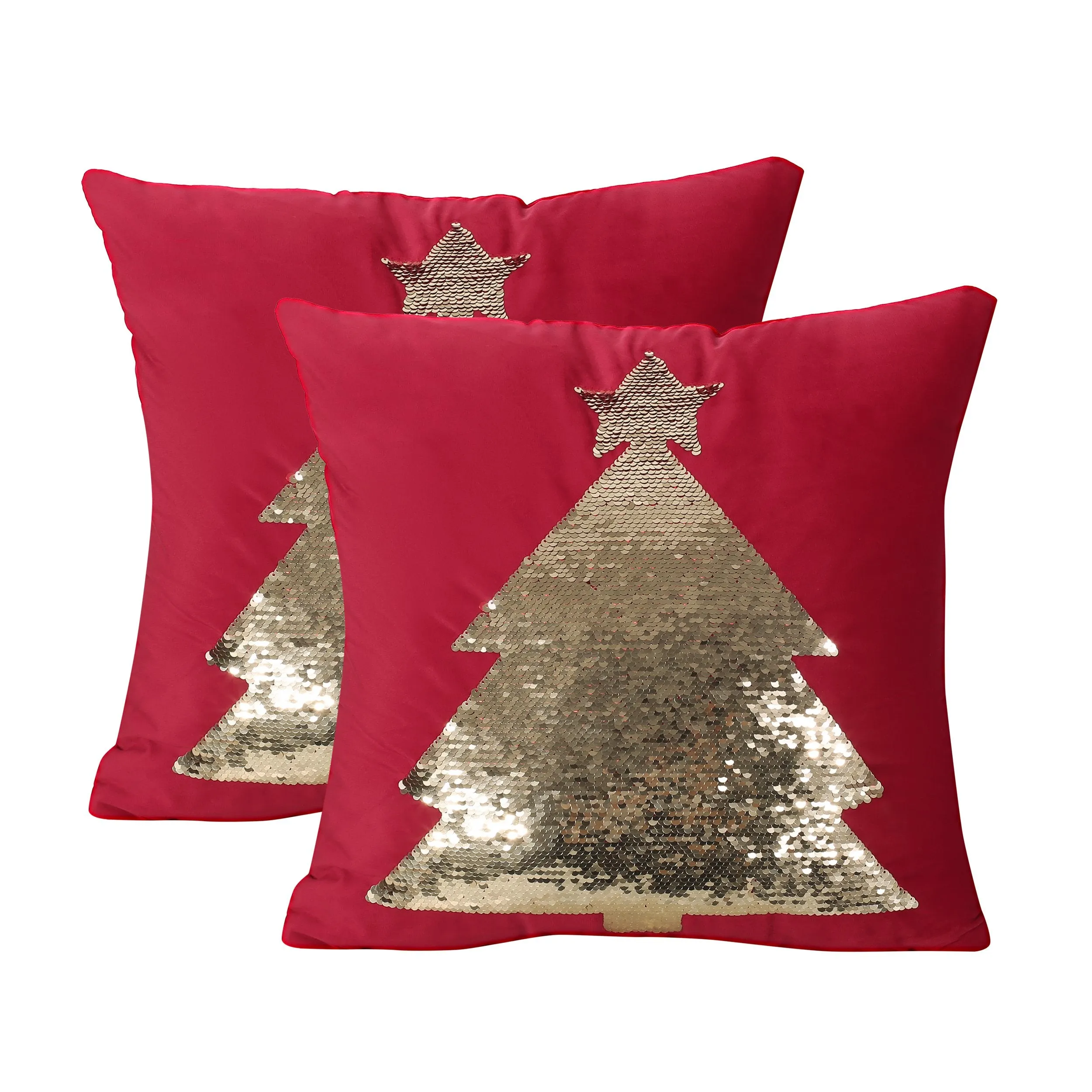 Cibola Glam Velvet Christmas Throw Pillow