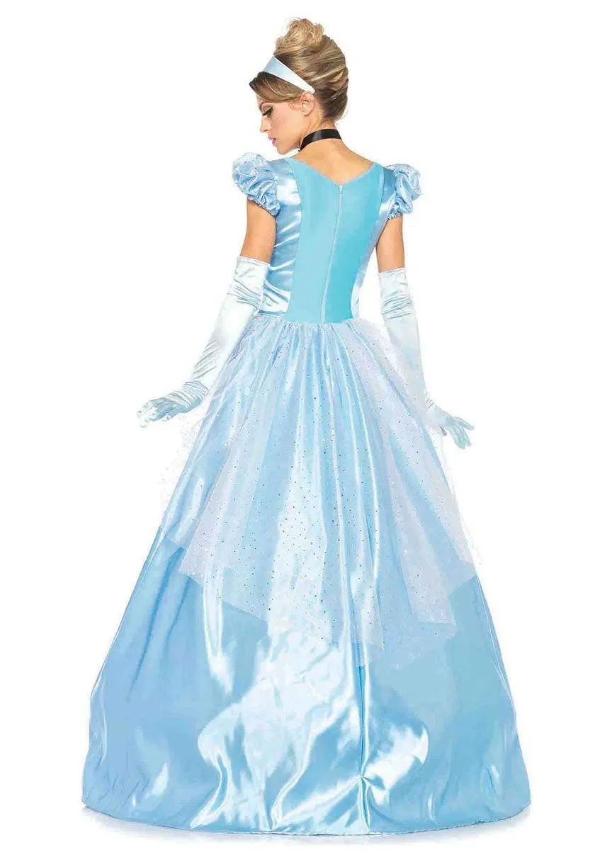 Cinderella Classic Fairy-tale Princess Ball Gown Costume