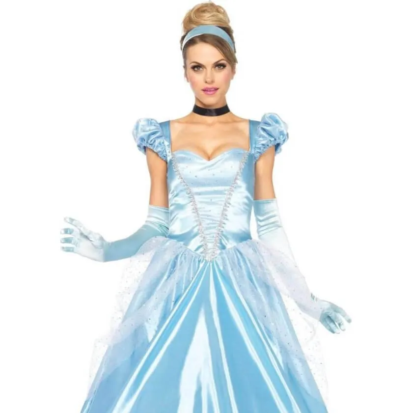 Classic Blue Princess Costume by Leg Avenue