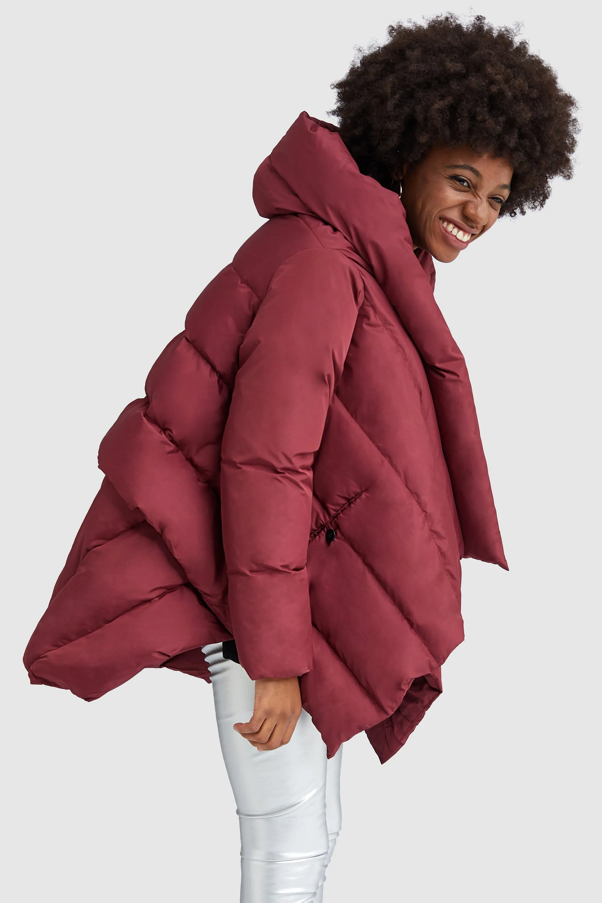 Cloak Puffer Down Coat