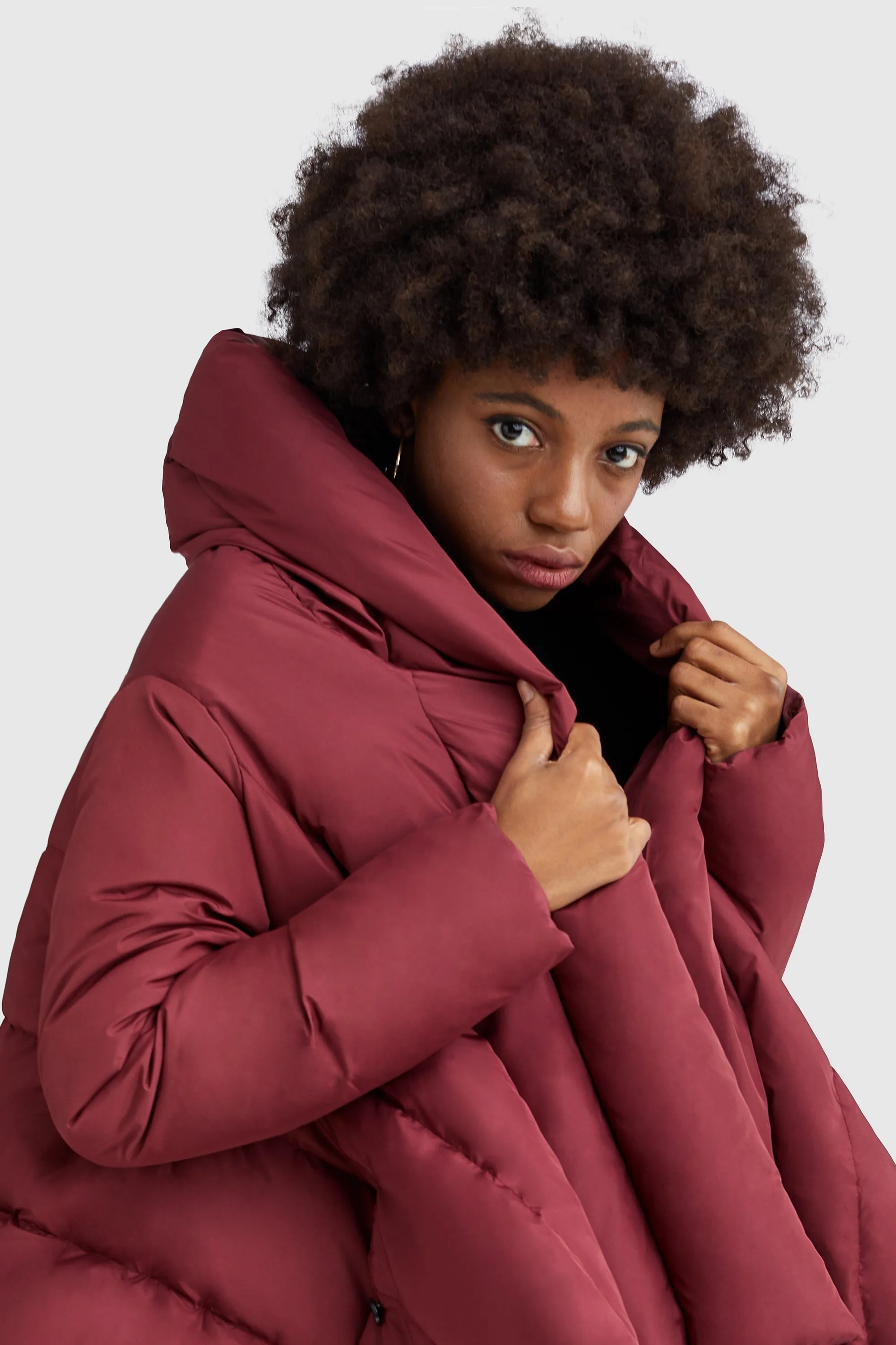 Cloak Puffer Down Coat