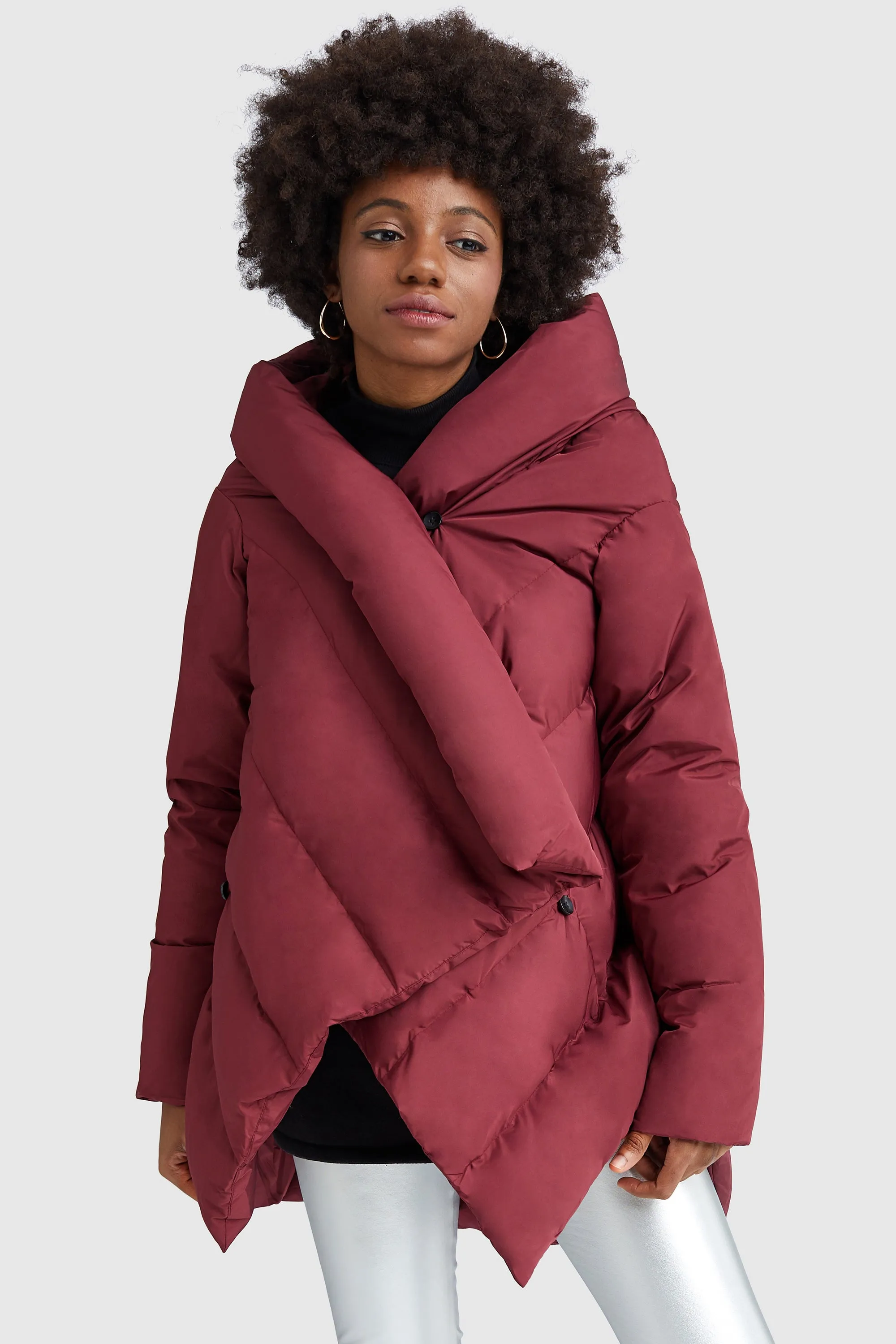 Cloak Puffer Down Coat