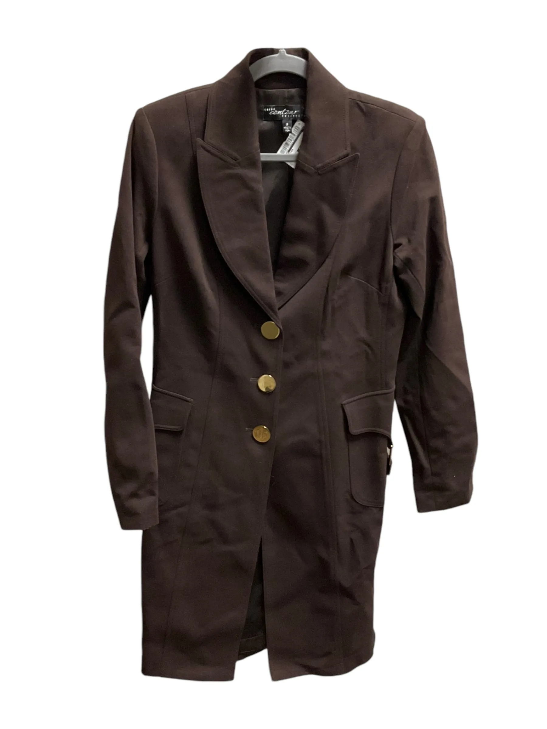 Coat Other By Cache In Brown, Size: M