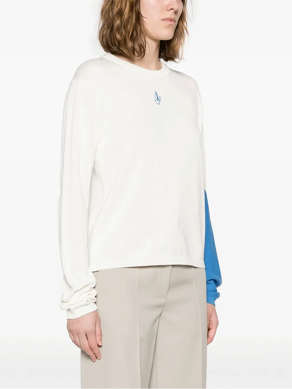 Contrast Sleeve Jumper