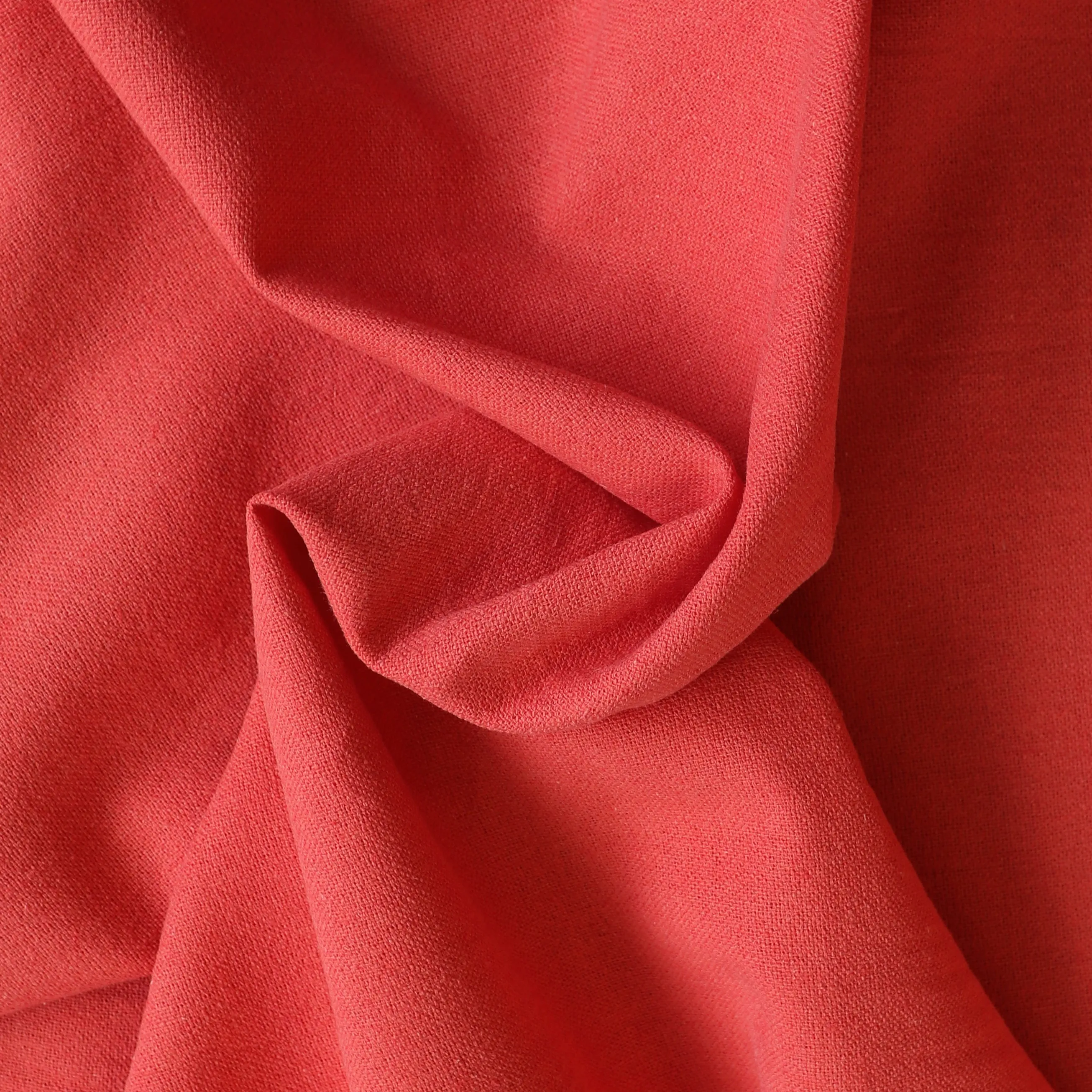 Cotton Linen Blend - Coral Stone