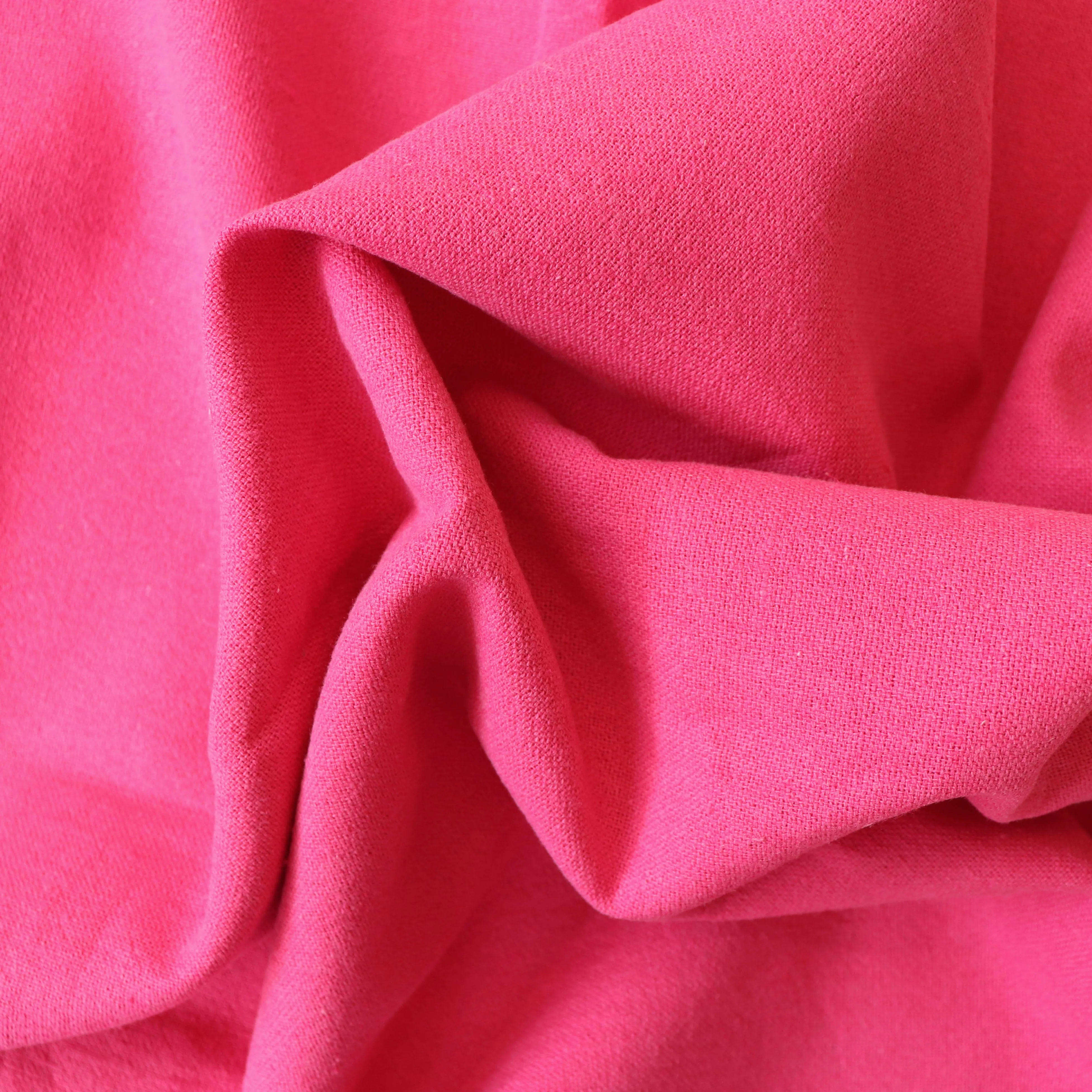 Cotton Linen Blend - Fuchsia Pink