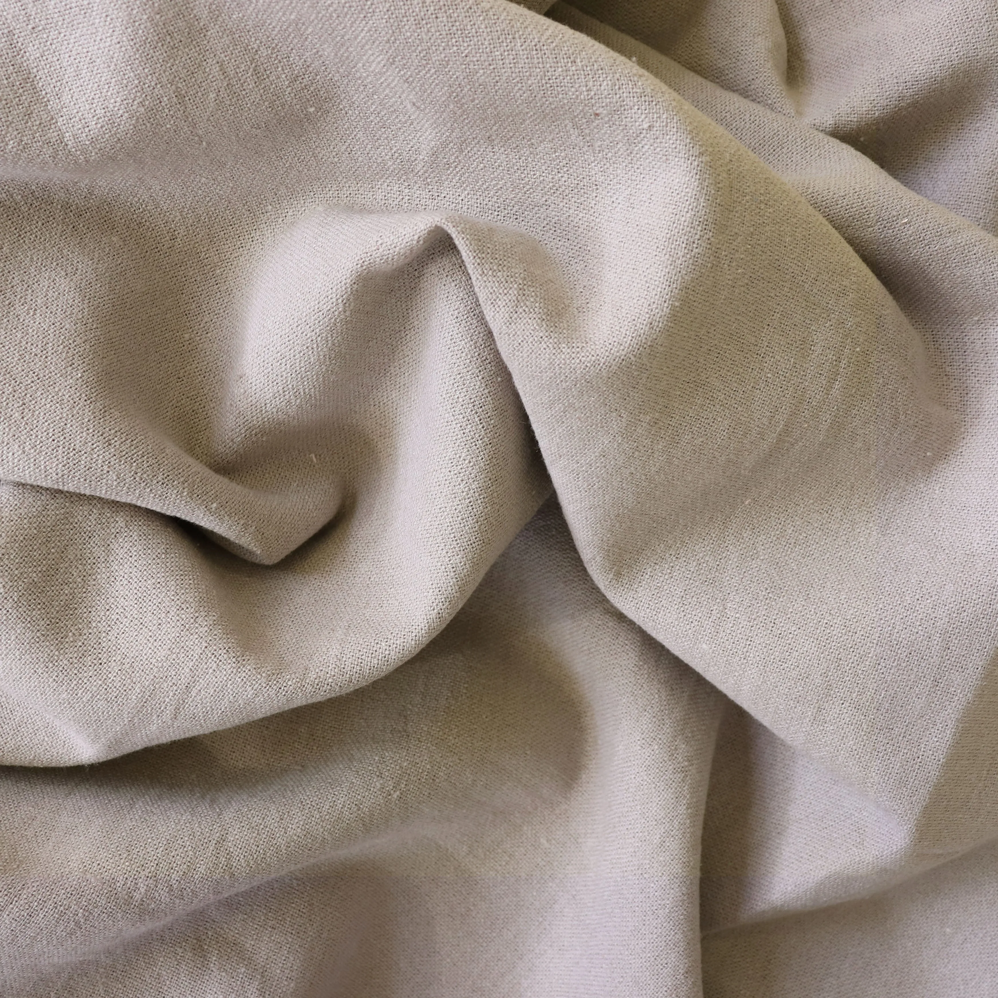 Cotton Linen Blend - Stone Grey