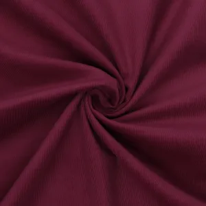 Cotton Needlecord - Burgundy