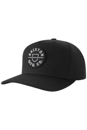 Crest Snapback C MP - Black