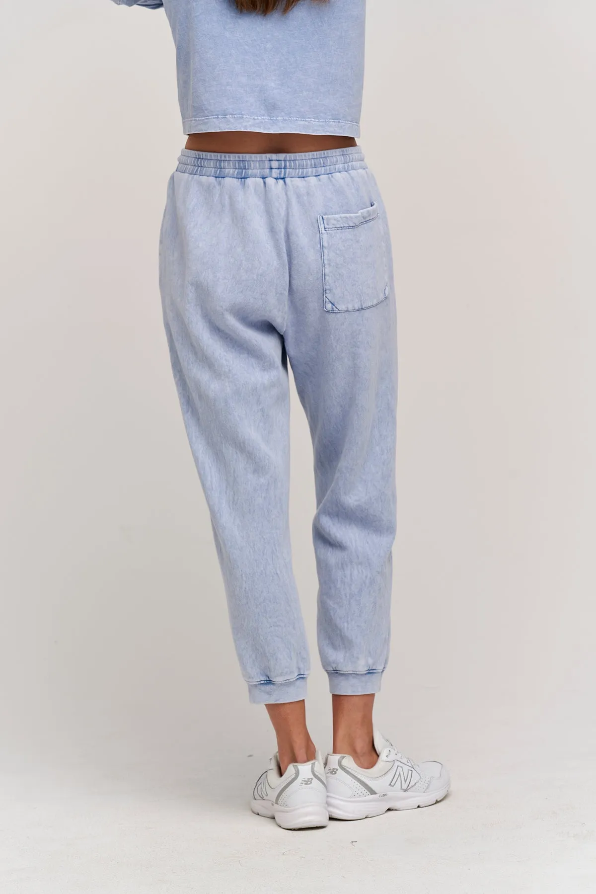 CYNTHIA MINERAL FLEECE SWEATPANT