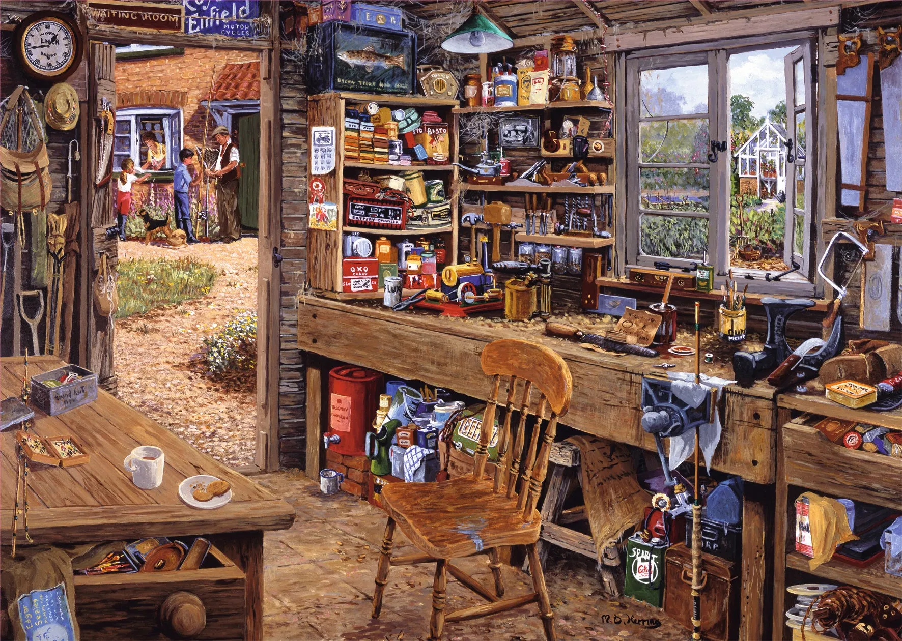 Dad's Shed 500pc Puzzle Large Format