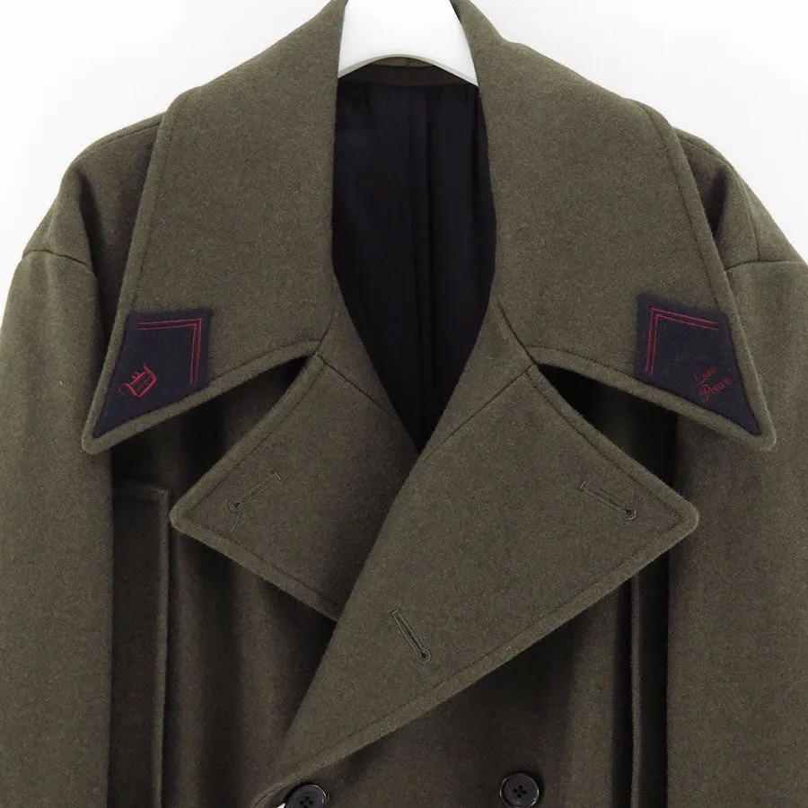 【DAIRIKU/ダイリク】<br>"Cyane" Super Long P-Coat <br>24AWO-2