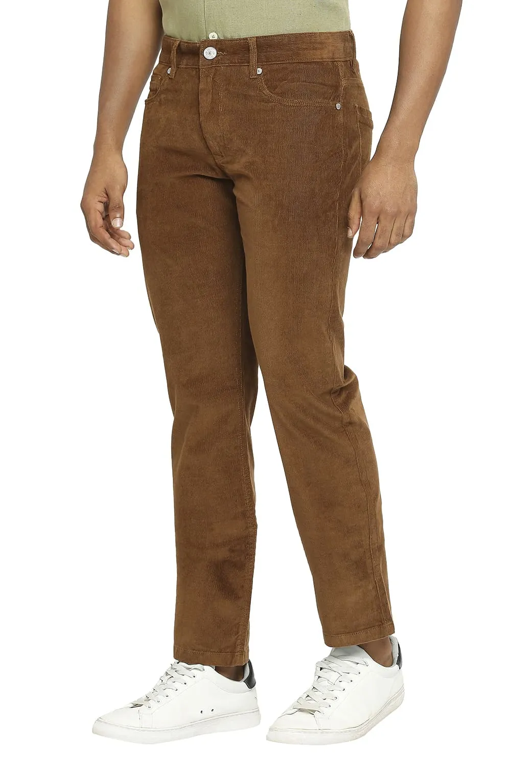 Drift Fit Cotton Stretch Corduory Trousers