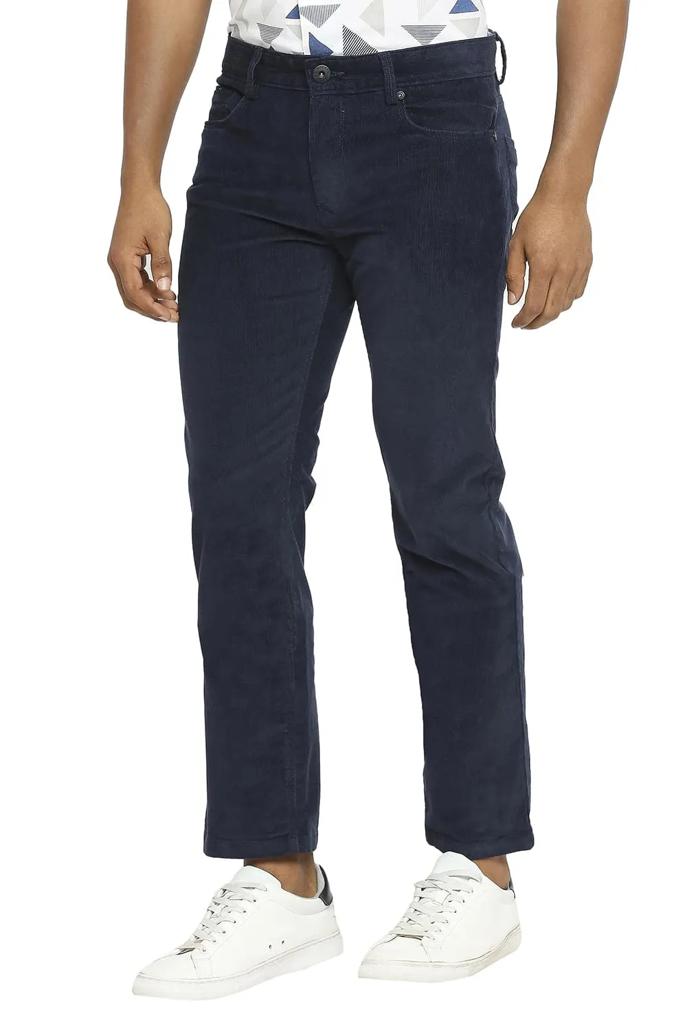 Drift Fit Cotton Stretch Corduory Trousers